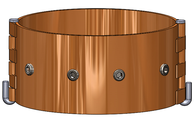 Hinged Set Screw Stop Collar